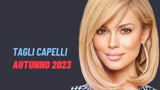 Tagli capelli autunno 2023 [upl. by Derraj]