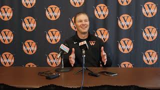 Wartburg Football Coach Winter NCAA Playoff Semifinals [upl. by Yknip]