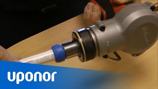 „Uponor Quick amp Easy“ jungčių montavimas [upl. by Anelhtac]