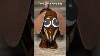 The Ultimate Terra Cotta Patio Pet Hack gardenart terracotta cuteanimals [upl. by Arhsub]