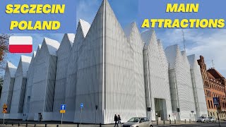 Main attractions in Szczecin  Visit Szczecin Poland 2022  Day trip [upl. by Standush]