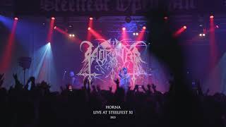 Horna  live at Steelfest XI 2023 [upl. by Lamdin539]