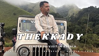 Ultimate Thekkady Jeep Safari  Places to visit in Thekkedy  Kerala tourism  In the mountains [upl. by Nnaassilem]