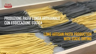 Produzione pasta lunga artigianale con essiccazione statica semplicemente PAMA [upl. by Helsie164]