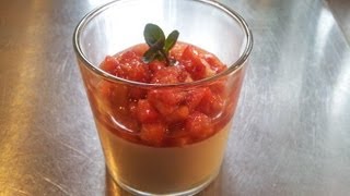 Panna Cotta Rezept mit Erdbeeren  Der Bio Koch 196 [upl. by Leventhal]