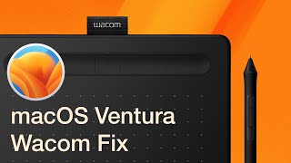 Mac doesn’t detect Wacom Tablet • Fix [upl. by Robbert]