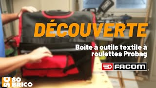 Découvrez la Boîte à outils textile à roulettes Probag FACOM  SOBRICO 🛠 [upl. by Donall]