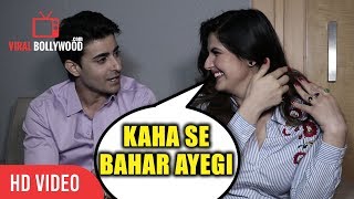 Zareen Khan Making Fun of Gautam Rode Kaha Se Bahar Aayegi [upl. by Rankin900]