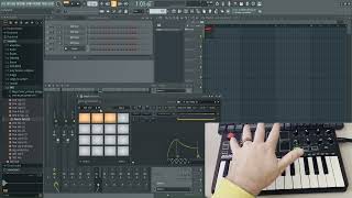 How to use Akai MPK Mini drum pads in FL studio EASY [upl. by Meggi]