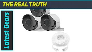 reviewWisenet SDC89445BF The Best 5MP Security Camera Triple Pack for Home and Business [upl. by Lochner]