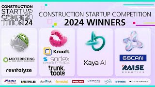 Meet the Winners  Construction Startup Competition 2024 [upl. by Fannie420]