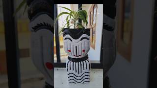 How to make planters at home diy craft plants [upl. by Ahsile]