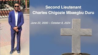 11924 11am Funeral Mass for 2nd Lt Charles Chigozie Mbaegbu Duru June 22 2000October 8 2024 [upl. by Verena452]