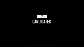 2024 Board Candidates  Windsor Gardens Association [upl. by Ulu884]