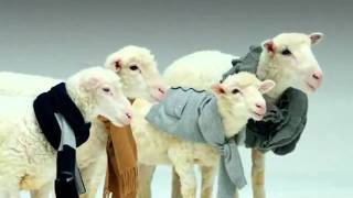 Sheep singing Jingle Bells cutest commercial ever [upl. by Enimrac]