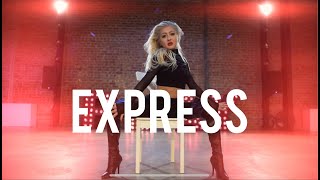 Express  Christina Aguilera  Choreography by Marissa Heart  Heartbreak Heels [upl. by Aiuqcaj91]