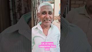 L4 L5 nerve compression and neck pain treatment by dr deepanshi chiropractic short video [upl. by Marwin852]