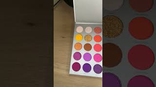 Unbox Jaclyn hill morphe pallet with me silent review🤫 makeup haulvideo fypシ゚viral [upl. by Dublin]