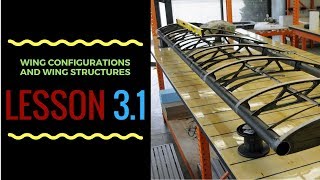 Lesson 3  Part 1  Wing Configurations and Wing Structures [upl. by Charleton328]