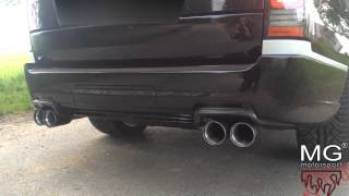 Range Rover SDV8 V8 Diesel w MGmotorsportpl exhaust [upl. by Oflodor815]