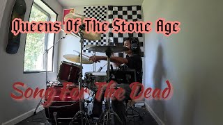 Queens Of The Stone Age  Song For The Dead Drum Cover [upl. by Eberta]