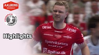 Highlights  Aalborg Håndbold vs Fredericia  Semifinal 2023  Game 1  Denmark Handball League [upl. by Ilene654]