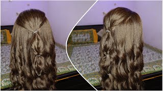 Curls Hairstyles For Party Functions  shorts viralvideo hair hairstyle curlyhair longvideo [upl. by Hocker]