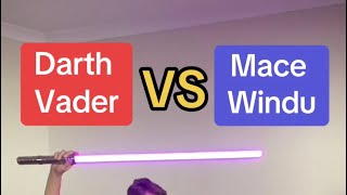 Darth Vader VS Mace Windu  Battle Breakdown Ep 1 [upl. by Alimrahs]