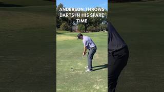 Anderson always keeps those gums a flapping but every now and again backs it up golf darts stick [upl. by Howlyn199]