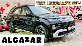 ALCAZAR FACELIFT 2024 THE GRAND ARRIVAL🔥🚙 HyundaiAlcazarLaunch newsuvalert [upl. by Cony]