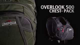 Umpqua Overlook 500 Fly Fishing Chest Pack Product Overview [upl. by Ahsiryt]