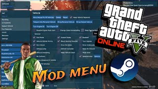 Gtav online mod menu steam [upl. by Esinereb959]