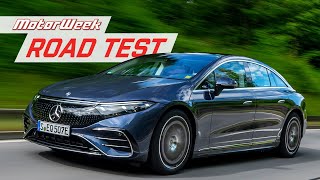 2022 MercedesBenz EQS  MotorWeek Road Test [upl. by Ydoj446]