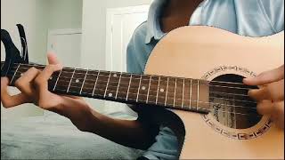 Heat Waves Guitar Cover quotlate night in the middle of Junequot guitarchords glassanimals heatwaves [upl. by Aiyekal]