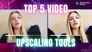 Best 5 AI Video Upscaling Software to Enhance Videos in High Quality [upl. by Nylave]