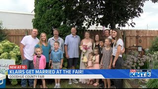 Meet the first couple to get married at the Goodhue County Fair [upl. by Miarfe863]