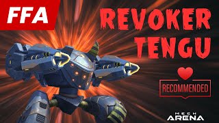 Revoker Tengu vs Mods 💥  Mech Arena [upl. by Fidellas]