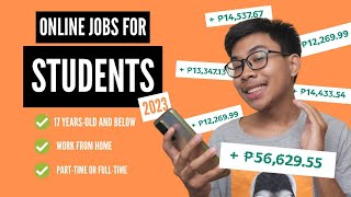 Online Jobs for Students 2023  How to Earn from Home [upl. by Eeneg120]