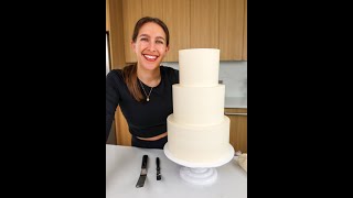 Making a Carrot Cake Wedding Cake shorts [upl. by Aisyla180]