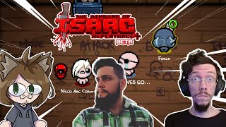 Estreiando o MULTIPLAYER com NotNavarro e IronicRoseiro  The Binding of Isaac Repentance Beta [upl. by Cormier]