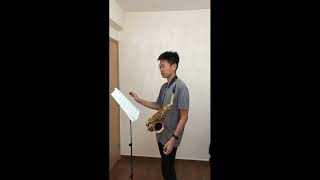 ABRSM Alto Sax Performance Grade five all four piece [upl. by Aidile]