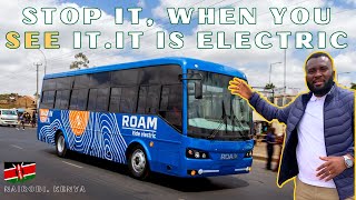 Uncountable Electric Buses In Kenya Now  ROAM Launches MOVE [upl. by Clemens]