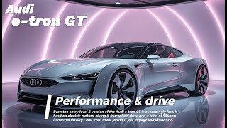 Audi ETron Gt [upl. by Airdnax]