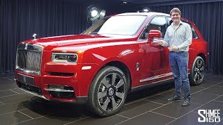 Check Out the New RollsRoyce Cullinan SUV  FIRST LOOK [upl. by Doone]