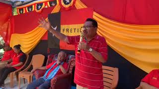 Mari Alkatiri Simu Jorge Teme iha Oecusse fila ba FRETILIN [upl. by Stout]