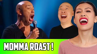 Jo Koy Stand Up Comedy  Mom Roasts Him Hard Reaction [upl. by Jimmie]