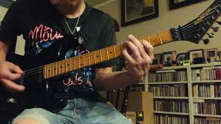 Mötley Crüe  Too Young Too Fall In Love guitar cover with backing track [upl. by Hunfredo]