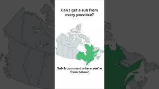 Can I get a sub from every province Day 6 shorts [upl. by Zischke]