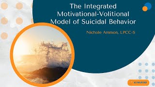 The Integrated MotivationalVolitional Model of Suicidal Behavior [upl. by Wallack646]