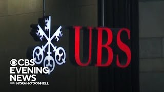 UBS agrees to buy rival Credit Suisse [upl. by Cumings248]